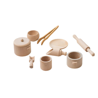 PlayPots - Holzsensorische Backwerkzeuge