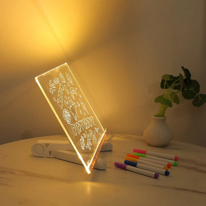LumiBoard - Kreative wiederbeschreibbare LED-Platine aus Acryl