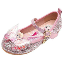 Prinses Elsa glanzende strikschoenen