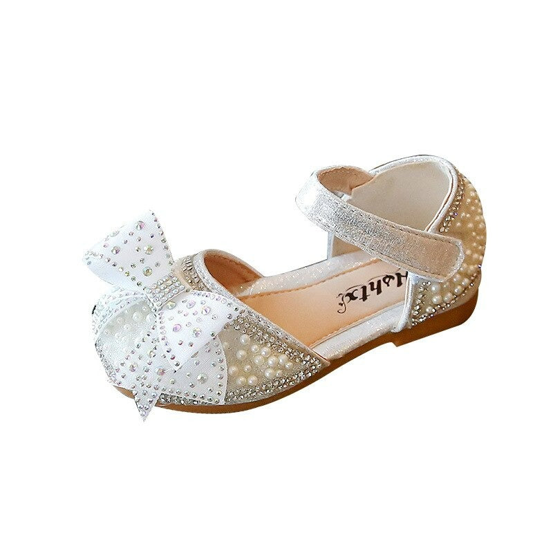 Meisjes parel strik prinses zomer sandalen