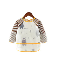 Baby schort met lange mouwen, schort, slabbetje, babyberen