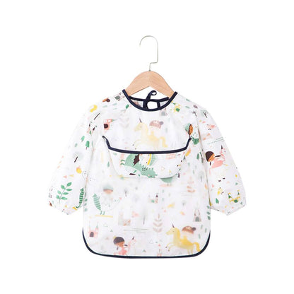 Baby schort met lange mouwen, slabbetje, een sprookje