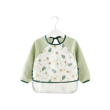 Baby schort met lange mouwen, schort, slabbetje en avocado's