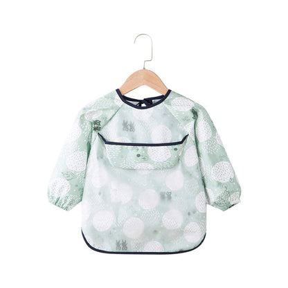 Baby schort met lange mouwen en slabbetje Lil Wild Cats