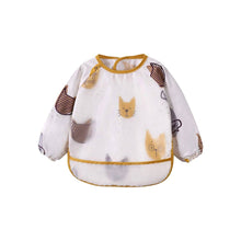 Baby schort met lange mouwen en slabbetje Meow Meow