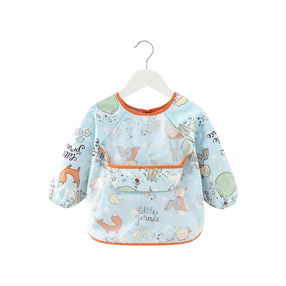 Baby schort met lange mouwen en smokwerk, Woodlands