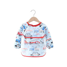 Baby schort met lange mouwen en slabbetje Vroom Vroom