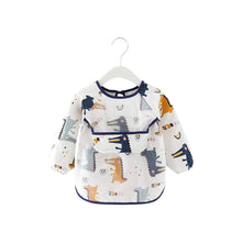 Baby schort met lange mouwen en slabbetje Walk The Dinosaur