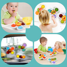 BabySpinner - Buntes Twist-Spielzeug im Saugnapf