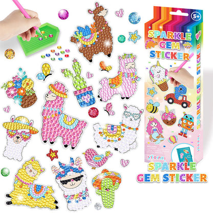 SparkleCraft - DIY Cartoon-Diamant-Malerei für Kinder
