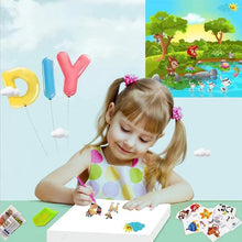 SparkleCraft - DIY Cartoon-Diamant-Malerei für Kinder