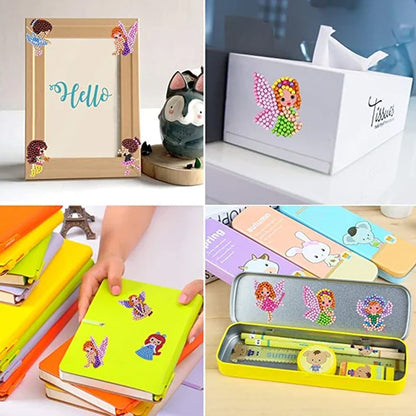 SparkleCraft - DIY Cartoon-Diamant-Malerei für Kinder
