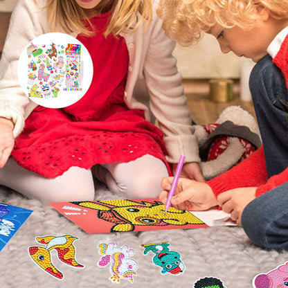 SparkleCraft - DIY Cartoon-Diamant-Malerei für Kinder