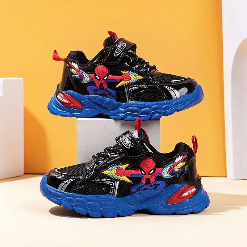 Spiderman geïnspireerde kinderschoenen