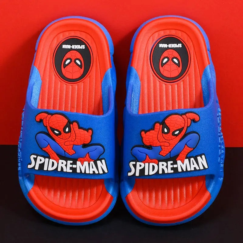 Kapcie domowe dla dzieci z nadrukiem Spidermana