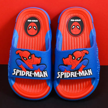 Kapcie domowe dla dzieci z nadrukiem Spidermana