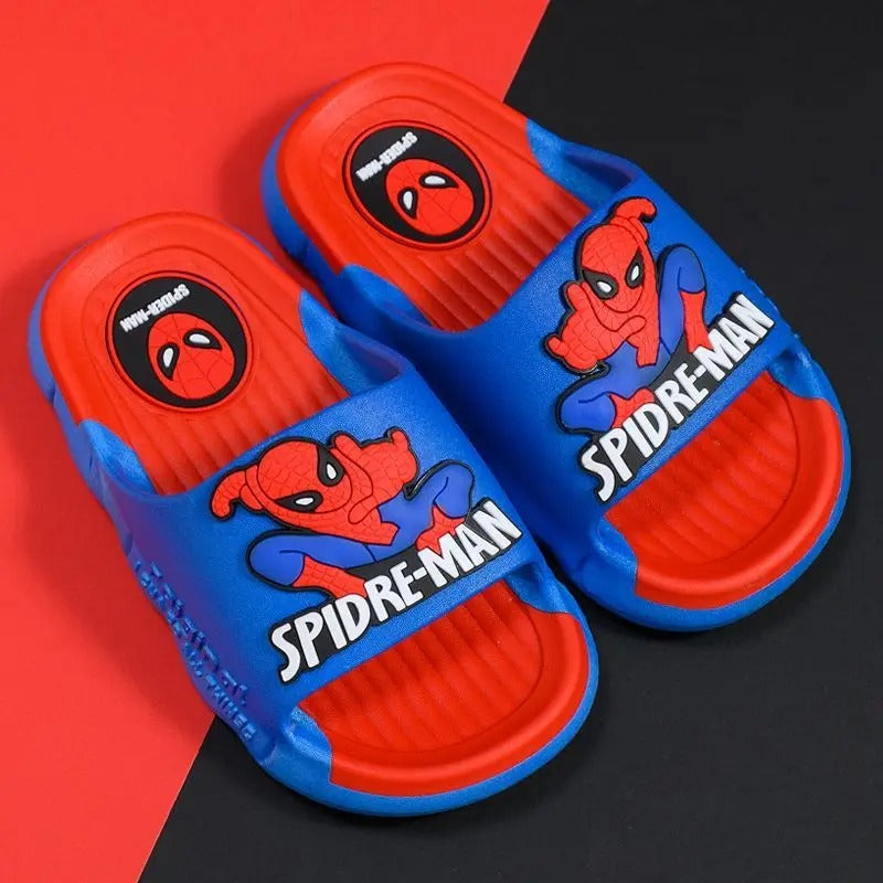 Kapcie domowe dla dzieci z nadrukiem Spidermana