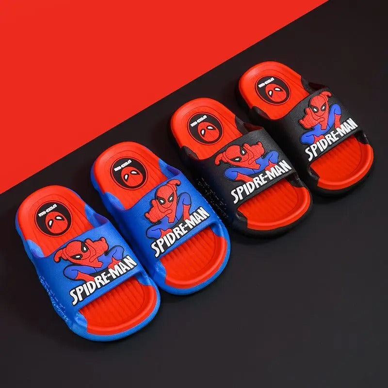Kapcie domowe dla dzieci z nadrukiem Spidermana