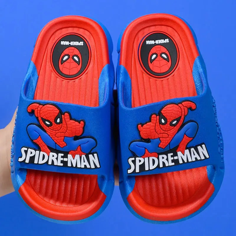 Kapcie domowe dla dzieci z nadrukiem Spidermana