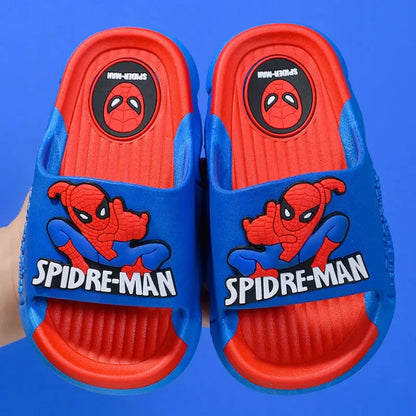 Kapcie domowe dla dzieci z nadrukiem Spidermana