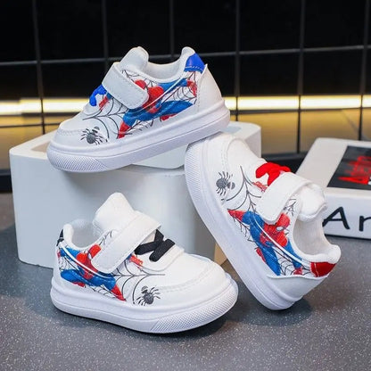 Wiosenne niskie buty z motywem Spidermana