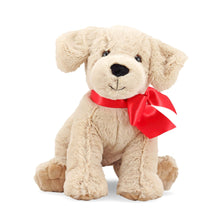 Zonnig geel labrador puppy knuffeldier