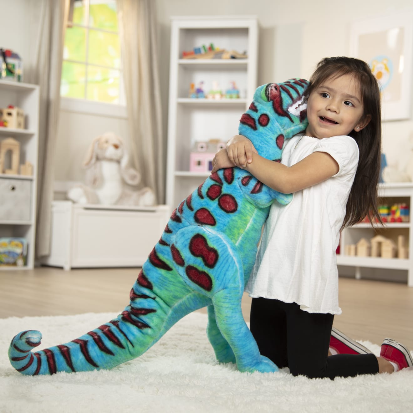 T-rex gigantische knuffeldier