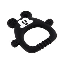 Siliconen platte bijtring: Mickey Mouse