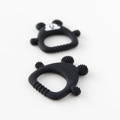 Siliconen platte bijtring: Mickey Mouse
