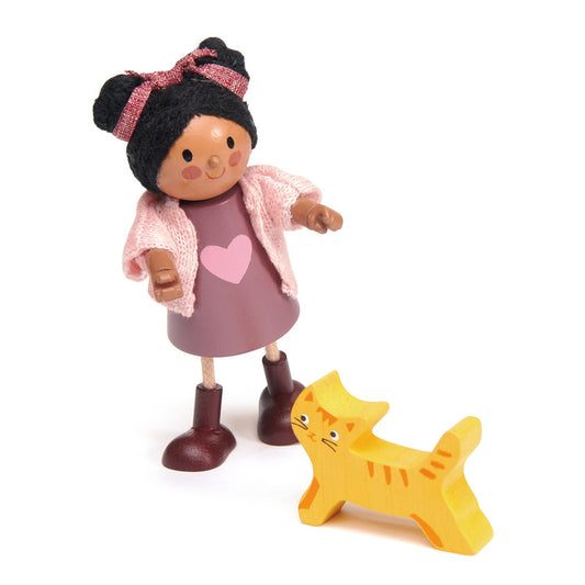Ayana and her Cat