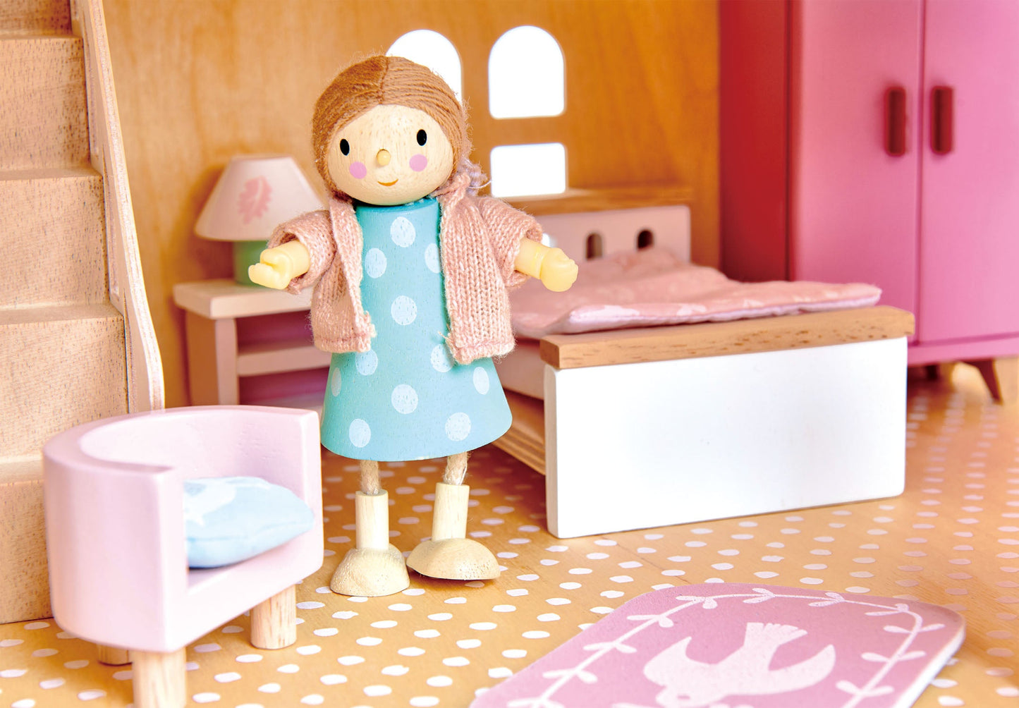 Poppenhuis Slaapkamermeubilair