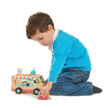 Tender Leaf Toys Penguin's Gelato Van