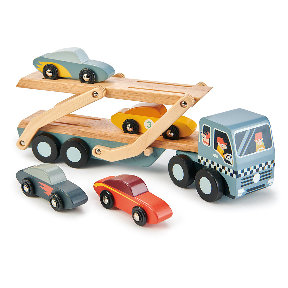 Speelgoed autotransporter