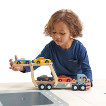 Speelgoed autotransporter