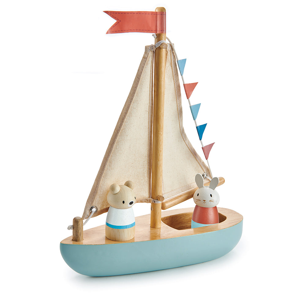 Speelgoed zeilboot