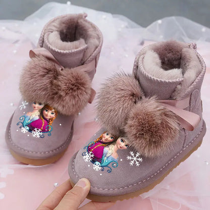 Frozen Sisters Enchanted Bow Boots