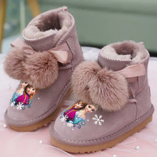 Zaczarowane buty z kokardą Frozen Sisters