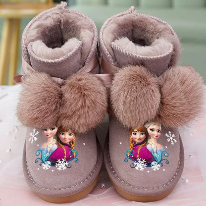 Frozen Sisters Enchanted Bow Boots