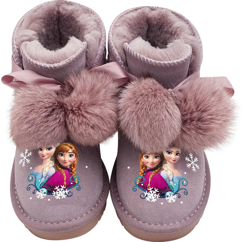 Frozen Sisters Enchanted Bow Boots