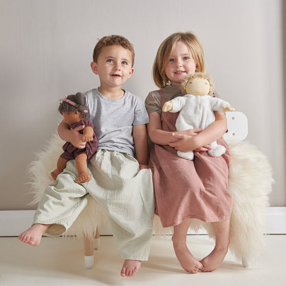 Babypop met berenontwerp - Lilli