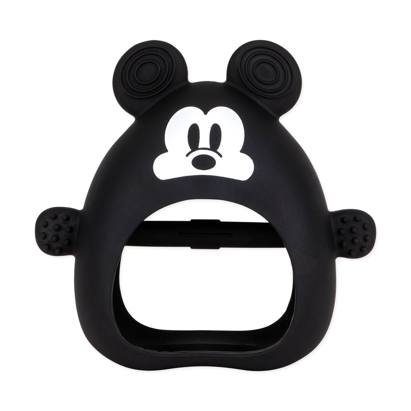 Siliconen bijtring met onuitwisbare handschoen: Mickey Mouse