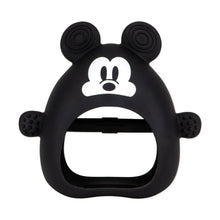 Siliconen bijtring met onuitwisbare handschoen: Mickey Mouse