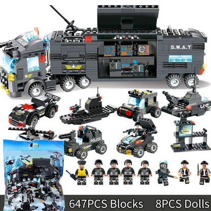 SWATBlocks – Hochwertiges Bauspielzeug für Jungen, Kleinkinder und Kinder (Kostenloser Versand)