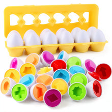 GeoEggs- Bunte geometrische Eier zum Aufbau von Fähigkeiten