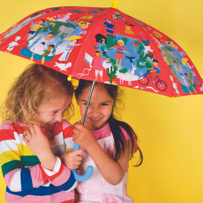 Parasol zmieniający kolor – One World