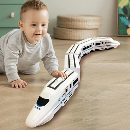SuperTrain - Hochgeschwindigkeits-Eisenbahnmodell Elektrische Eisenbahn Spielzeug