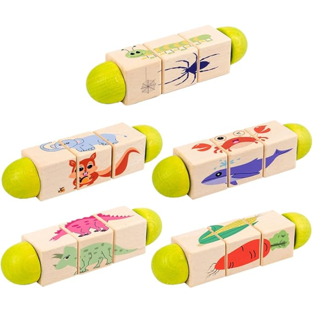 TwistTots - Houten Draai-Puzzelspel