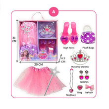 LittlePrincess – Verkleidungsschuhe & Zubehörset | Tiara, Schmuck, Rollenspiel | Alter 3–6