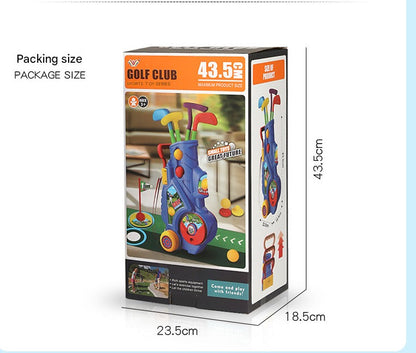 TeeChamp – Golf-Trolley-Set für Kinder ab 3 Jahren – Fördert Koordination und Aktives Spiel