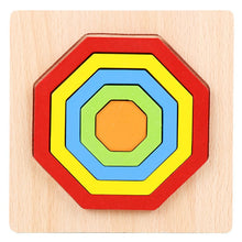 ShapeSort - Holz Montessori Puzzle-Spiel